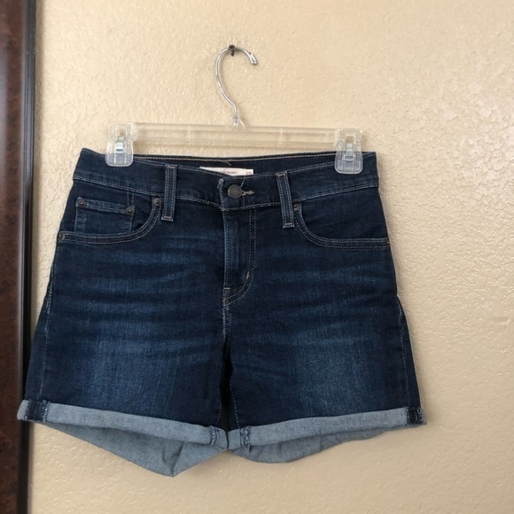 Levi’s Denim Zipper Shorts Size 25